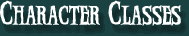 Character Classes
